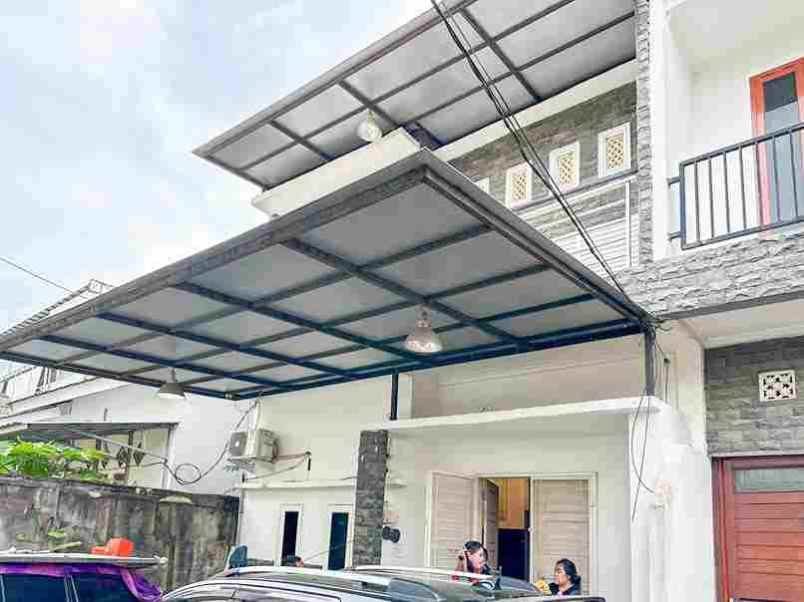 dijual rumah jl r h a arifai tjek yan