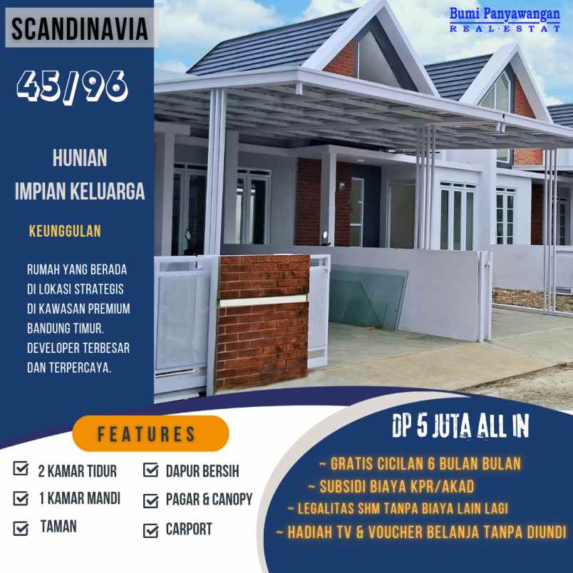 dijual rumah jl raya percobaan cileunyi