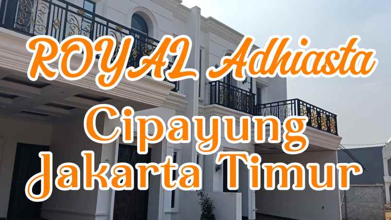 dijual rumah jl setu bantar jati
