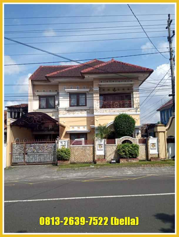 dijual rumah jl veteran no 42 muja muju