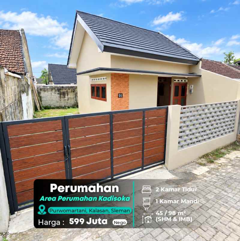 dijual rumah kalasan