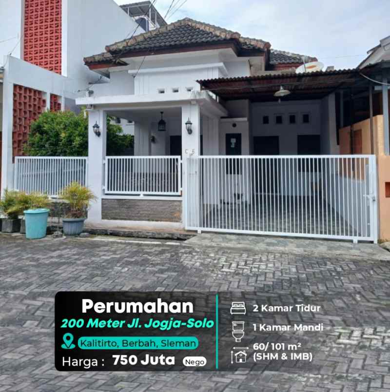 dijual rumah kalitirto
