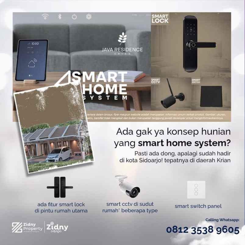 dijual rumah krian sidoarjo