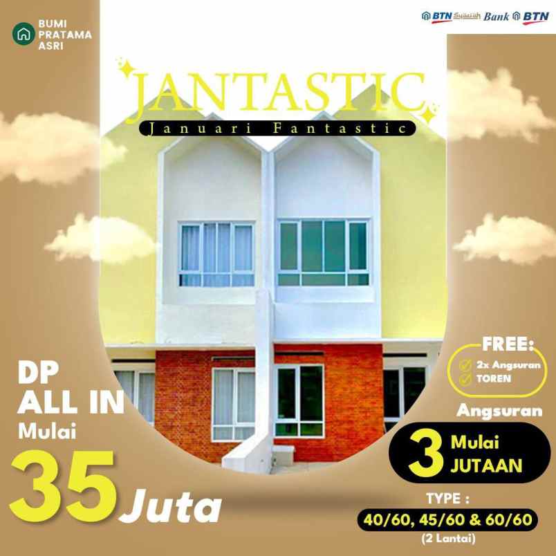 dijual rumah lantai 2 cileunyi bandung timur