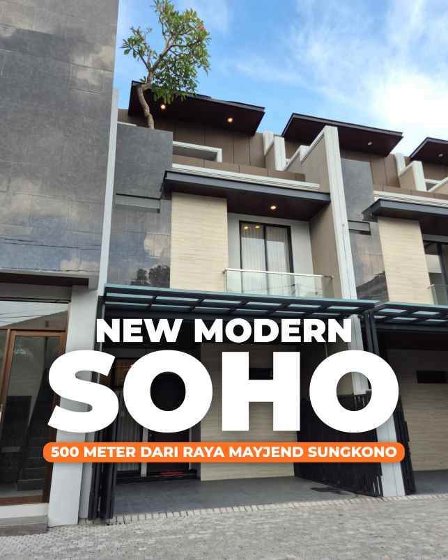 dijual rumah mayjen sungkono