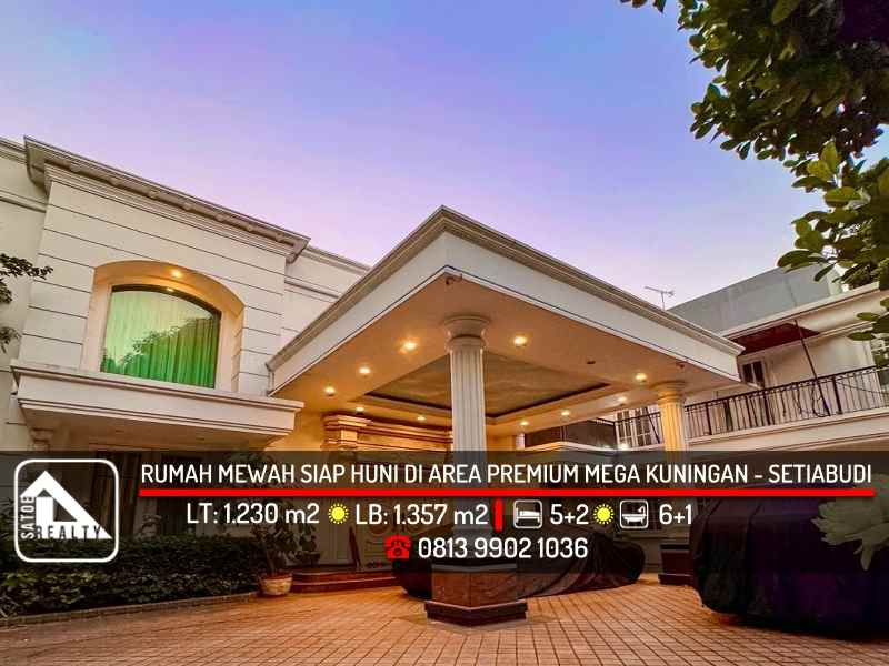 dijual rumah mega kuningan setiabudi
