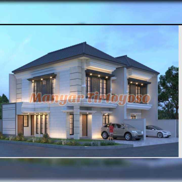 dijual rumah new minimalis di perum manyar jaya