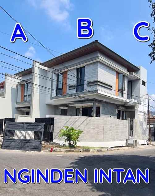 dijual rumah nginden intan