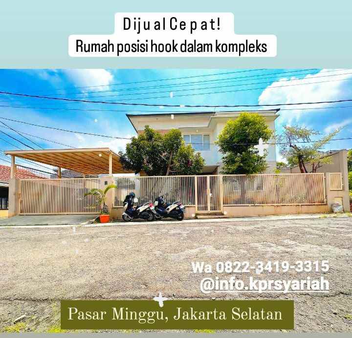 dijual rumah pasar minggu