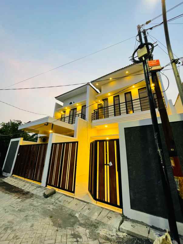 dijual rumah pondok benowo indah