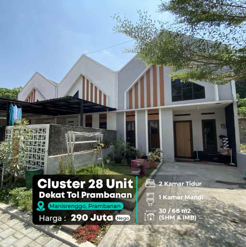 dijual rumah prambanan