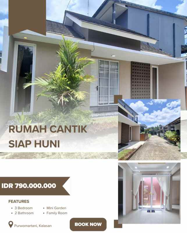 dijual rumah purwomartani kalasan