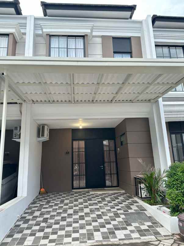 dijual rumah regency one east point full furnish mewah