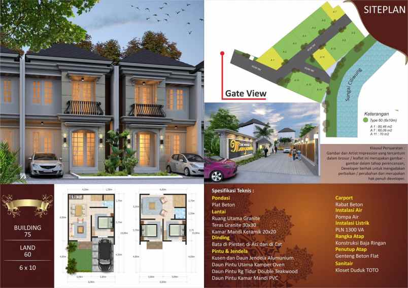 dijual rumah royal margonda riverside beji