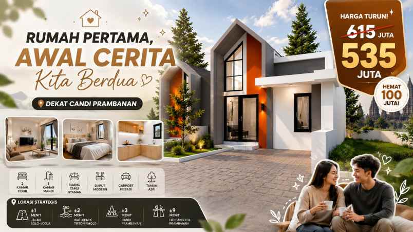dijual rumah rumah scandinavian kkr 2