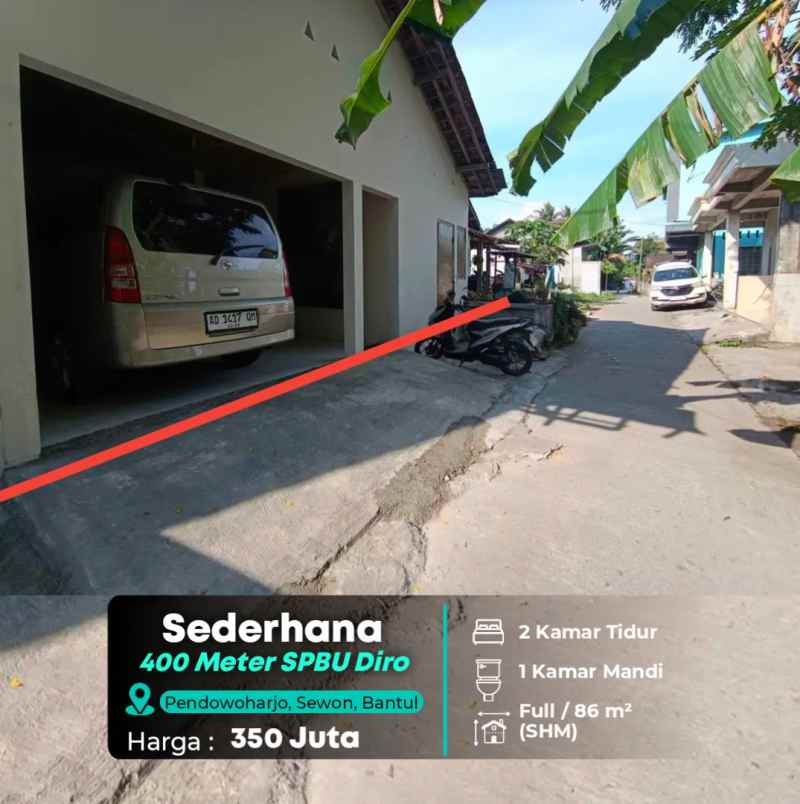 dijual rumah sewon