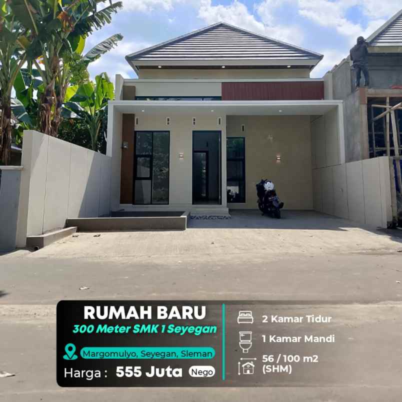 dijual rumah smkn 1 seyegan