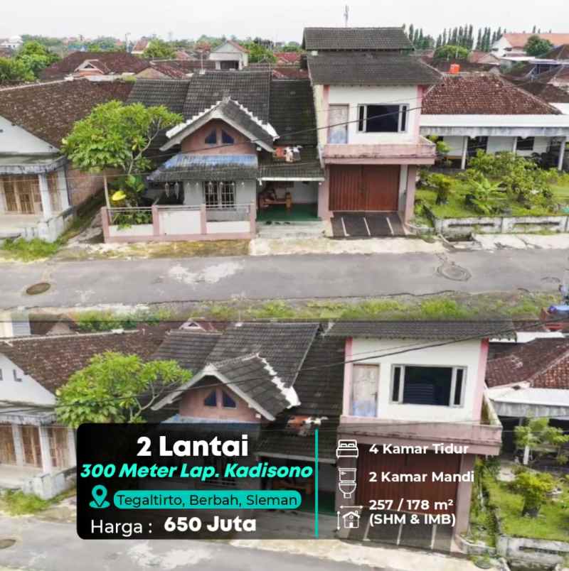 dijual rumah tegaltirto