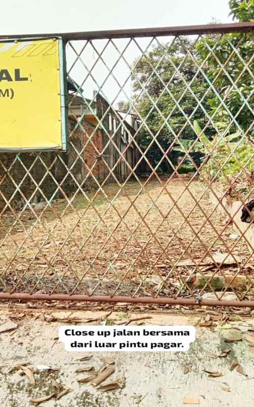 dijual tanah 2 200 m2 di jatiasih kota bekasi