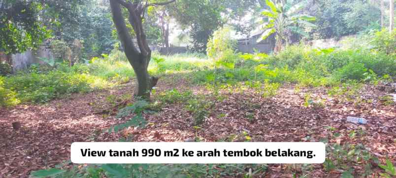 dijual tanah 2 200 m2 di jatiasih kota bekasi