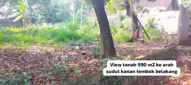 dijual tanah 2 200 m2 di jatiasih kota bekasi