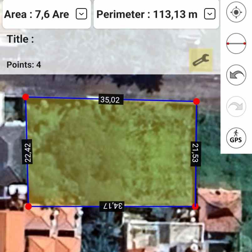 dijual tanah badak agung utara