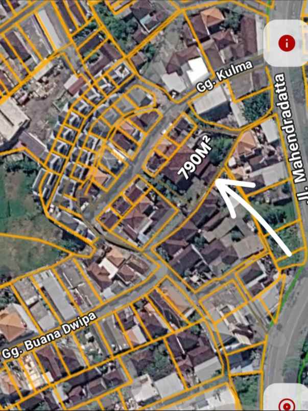 dijual tanah buana raya