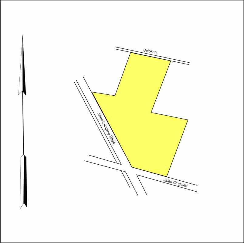 dijual tanah cikajang raya