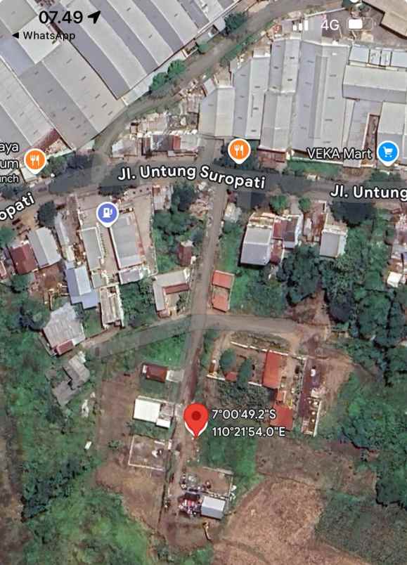 dijual tanah di kawasan candi manyaran semarang