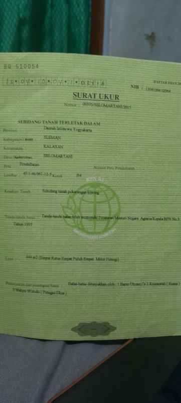 dijual tanah dijual cepat tanah di