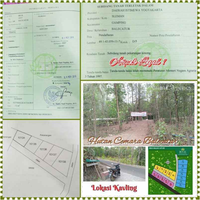 dijual tanah gamping sleman yogyakarta