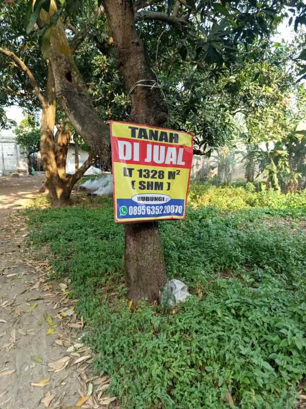 dijual tanah gang sirnaraga rt 03 rw 04