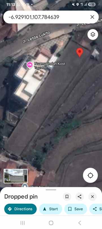 dijual tanah hegarmanah