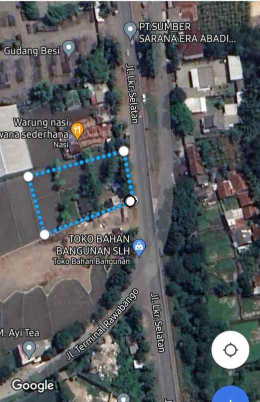 dijual tanah jalan baru lingkar selatam