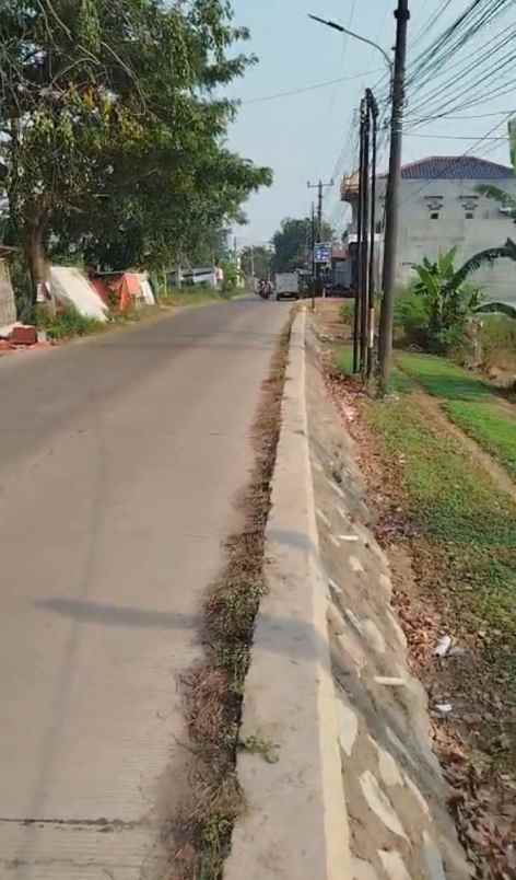dijual tanah jalan pertamina babelan