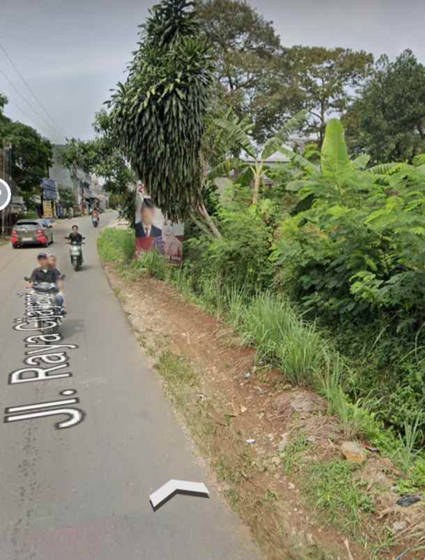 dijual tanah jalan raya cijayanti