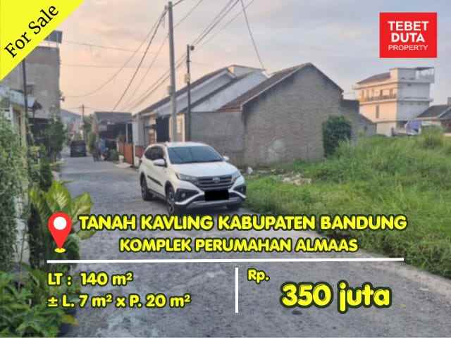 dijual tanah jl almaas katapang bandung