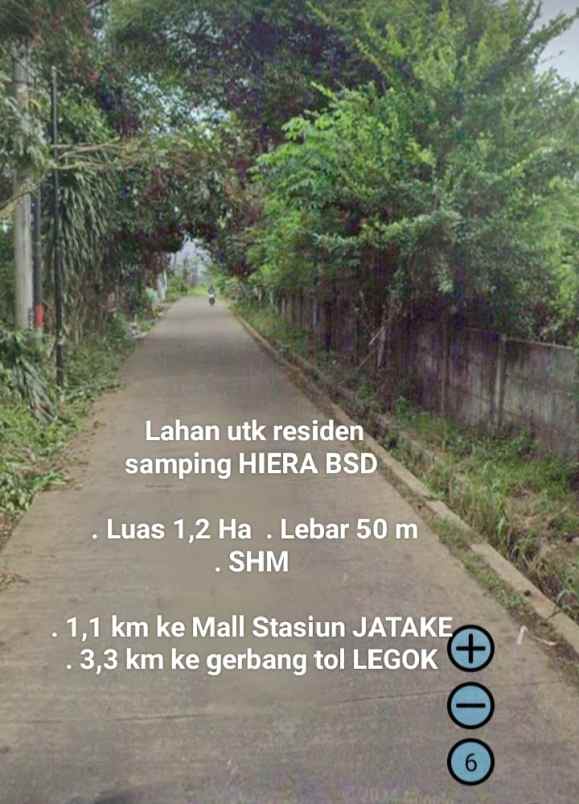 dijual tanah jl kp kandang