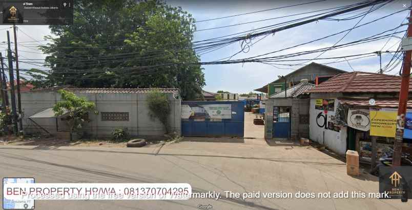 dijual tanah jl marunda baru sungai