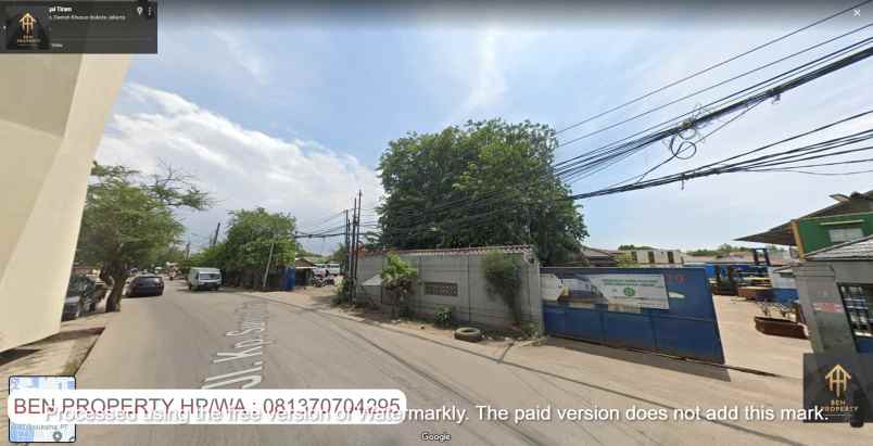 dijual tanah jl marunda baru sungai