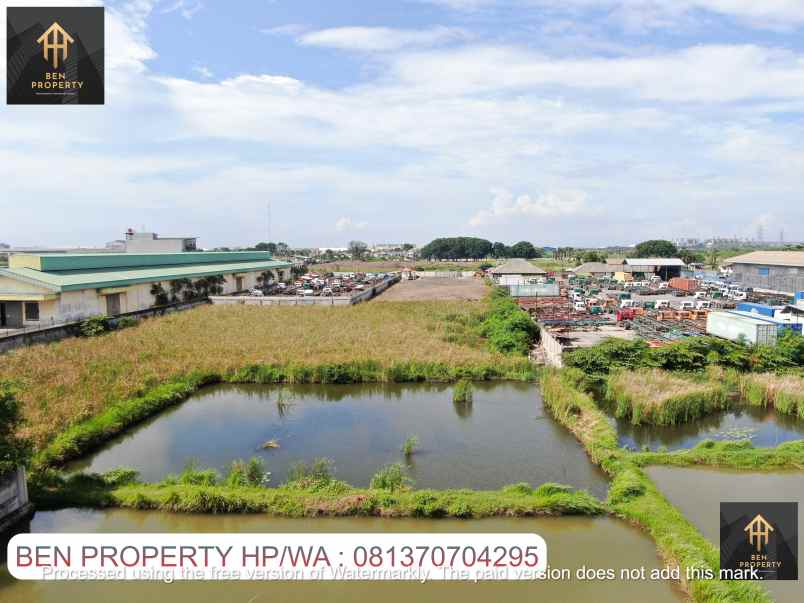 dijual tanah jl marunda makmur