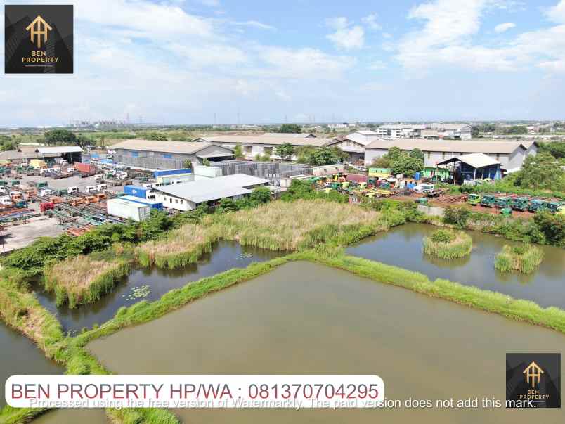 dijual tanah jl marunda makmur