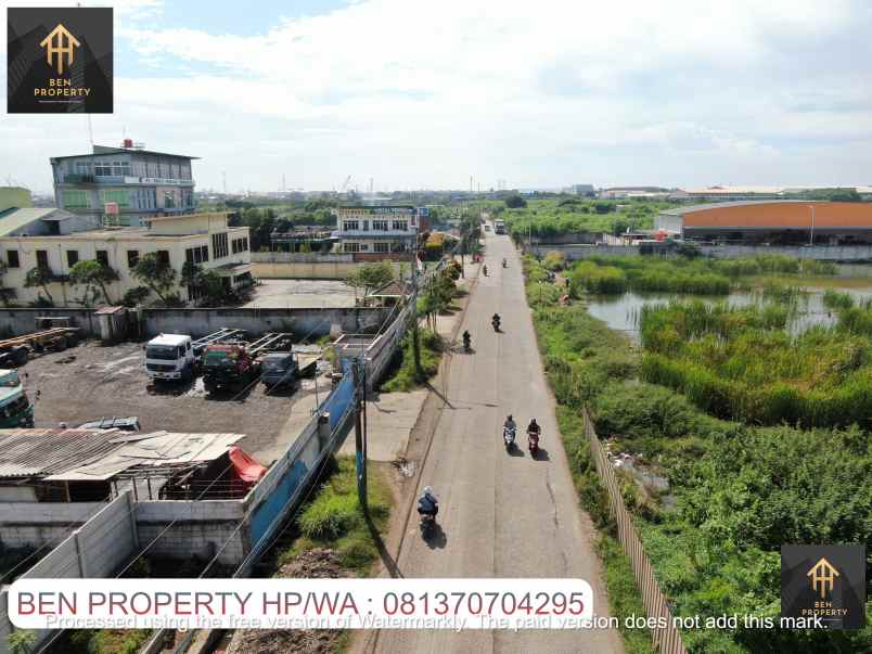 dijual tanah jl marunda makmur