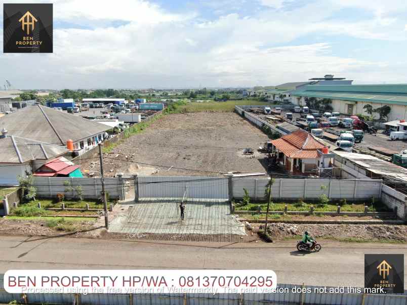 dijual tanah jl marunda makmur