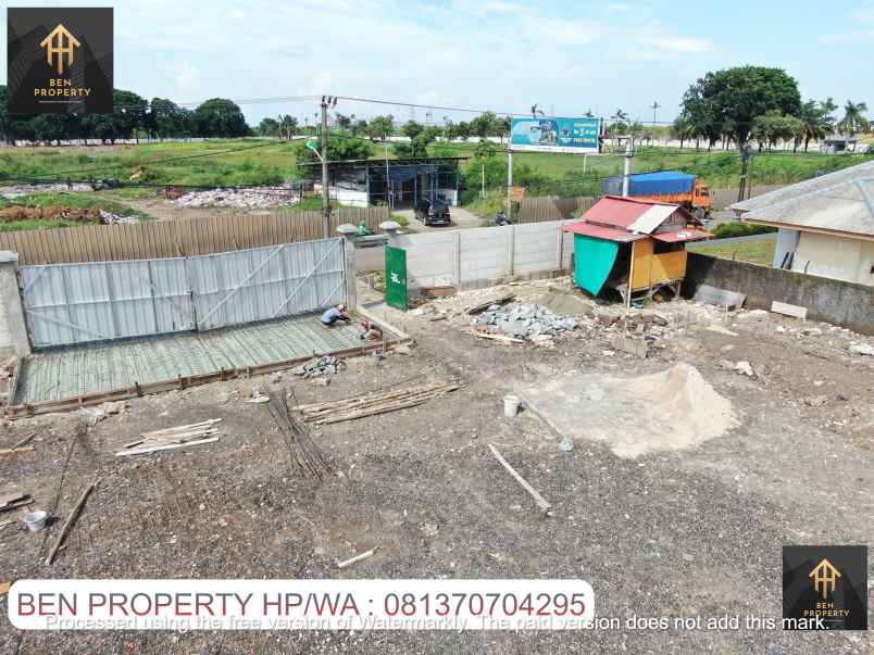 dijual tanah jl marunda makmur