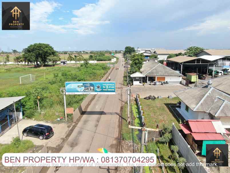 dijual tanah jl marunda makmur