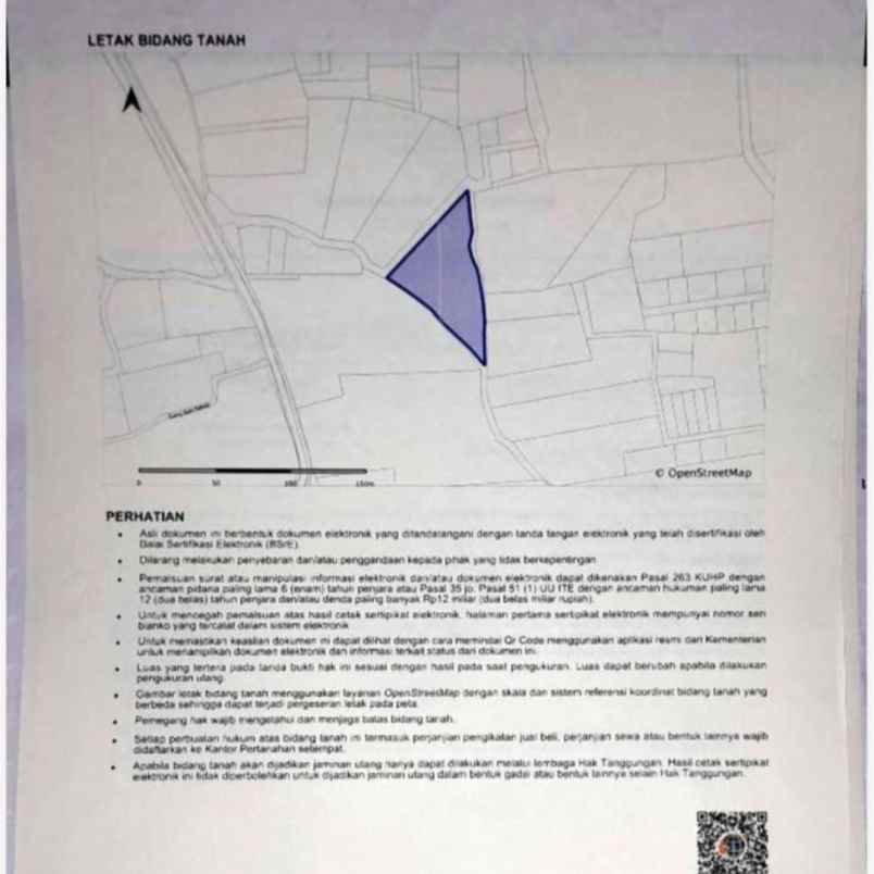 dijual tanah jl melasti ii