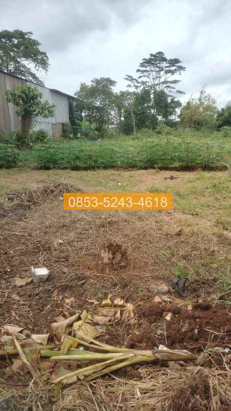 dijual tanah jl pondok petir barat no