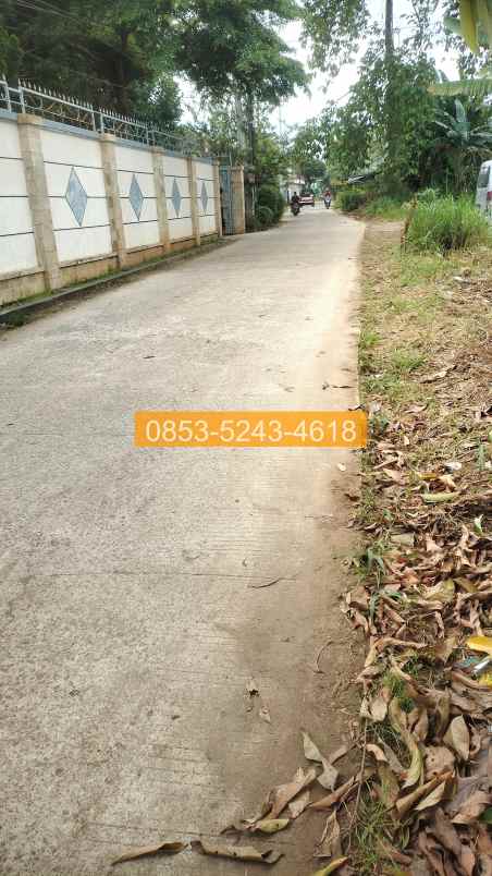 dijual tanah jl pondok petir barat no