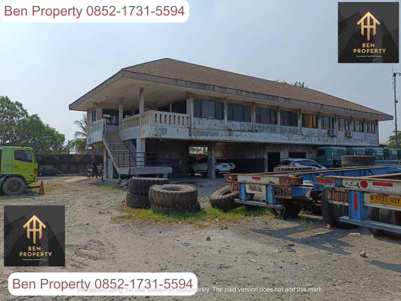 dijual tanah jl raya cakung cilincing